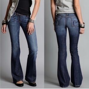 Citizens Of Humanity Blue Flare Jeans